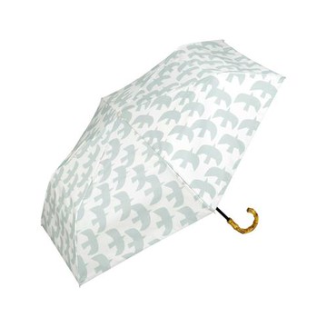 日本進口Wpc傘晴雨黑膠防曬遮陽三折超輕傘兩用防紫外線新款竹子