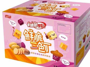 [COSCO代購6] C132366 CADINA 卡迪那 95℃ 鮮脆三色丁 38公克 X 16入