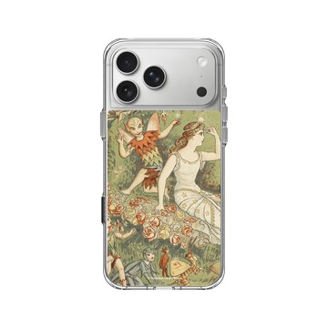 iPhone 17 Pro Max Clear Case（相機按鈕） 透明 - The British Library - 仲夏夜之夢 - 仙女女王泰坦妮婭