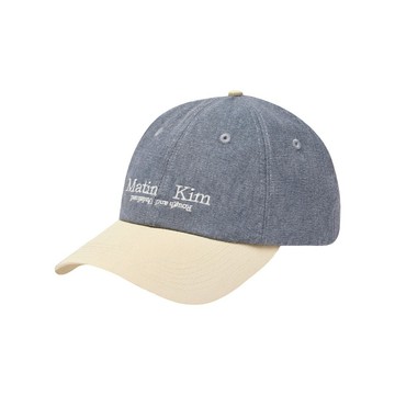 MATIN KIM 水洗牛津 撞色 WASHED OXFORD 老帽 棒球帽 韓國代購【TCC】