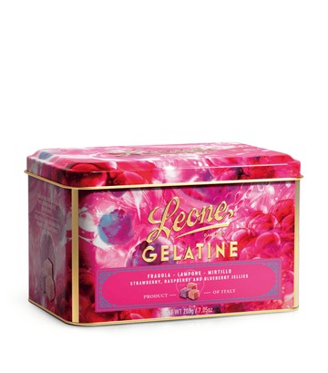 Leone Berries Fruits Jellies Gift Tin