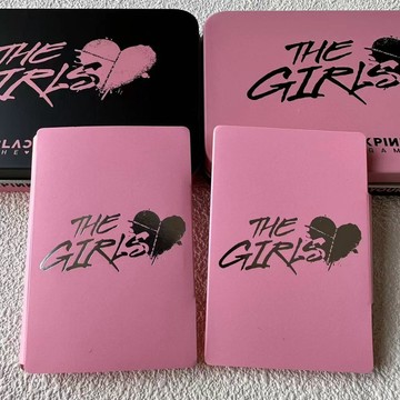 blackpink七週年鐵盒小卡the girls隨機卡小卡Jisoo Rose k4特典