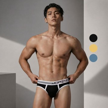 【MORINO】(3件組)經典緹花運動三角褲
