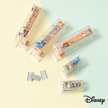 迪士尼｜迪士尼透明壓克力訂書機 米奇 奇奇蒂蒂 史迪奇 唐老鴨 維尼 訂書針 訂書機 文具 BF113 文具旗艦店