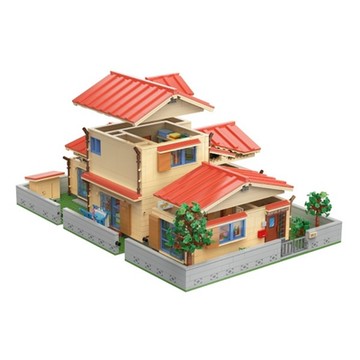 任選 QMAN  哆啦A夢 野比大雄的家 QM30667 啟蒙積木 Keeppley