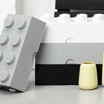 Room Copenhagen 樂高 LEGO 8凸收納盒-砂綠色(40041747)送禮