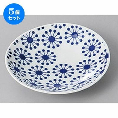 5個セット☆ 小皿 ☆有田焼ハナヅメ楕円小皿(B) [ 12 x 11 x 2.5cm ] 【 料亭 旅館 和食器 飲食店 業務用 】