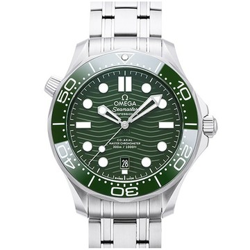 OMEGA 歐米茄 全新海馬同軸擒縱大師天文台腕表(210.30.42.20.10.001)x綠面x42mm