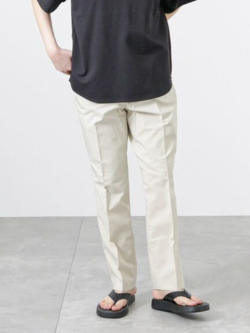 後鬆緊腰設計長褲(FD32L0F0380) - Lugnoncure