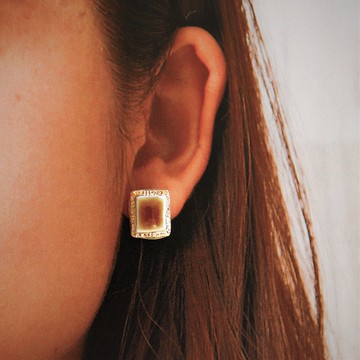 圖片般的耳針糖