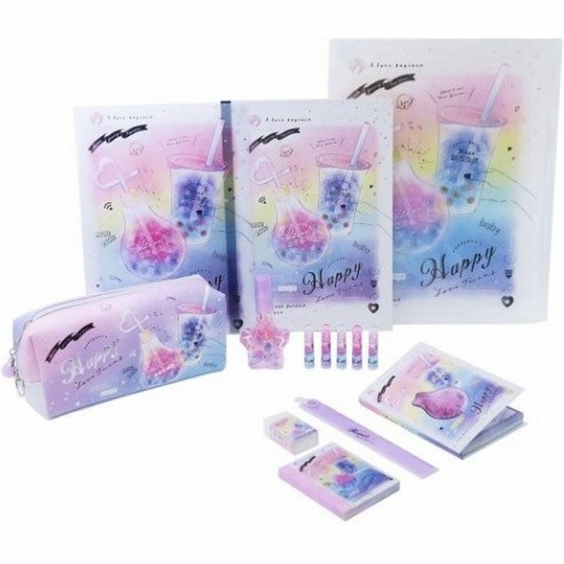 文房具セット Everyone S Happy Bottle 10点文具セット Twins おしゃれ 女の子 中学生 高校生 通販 Lineポイント最大0 5 Get Lineショッピング