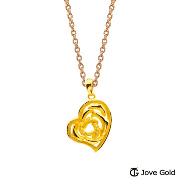 【JoveGold漾金飾】 嬌嫩欲滴黃金墜子 送項鍊