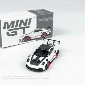 {保固一年 可打統編}MINIGT 1:64 保時捷911 GT3 RS 合金汽車模型收藏品擺件送人禮物