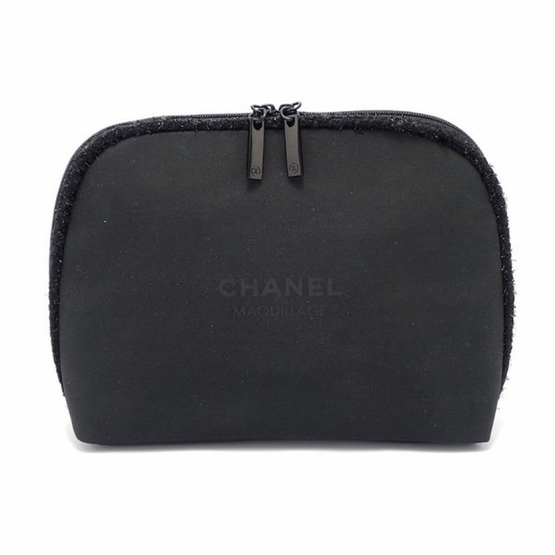 バッグ Chanel シャネル ノベルティ Maquillage ポーチ コスメポーチ 化粧ポーチ マルチポーチ ナイロン 黒 ブラック 非売品 K 通販 Lineポイント最大0 5 Get Lineショッピング
