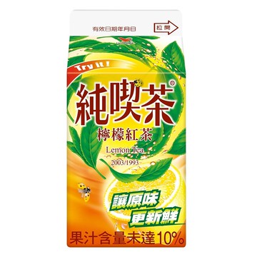 冷藏-純喫茶檸檬紅茶481ml_廠商直送