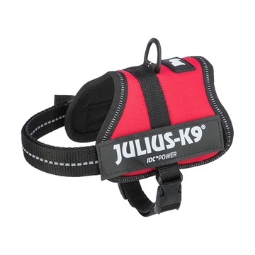 Trixie 寵物用品 馬鞍型彈力胸背帶-紅 3XS/Baby 1: 26-36 cm (TX150703)