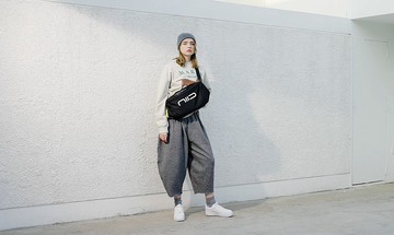 【情人節禮盒】Statement S6 翻轉包－漆黑