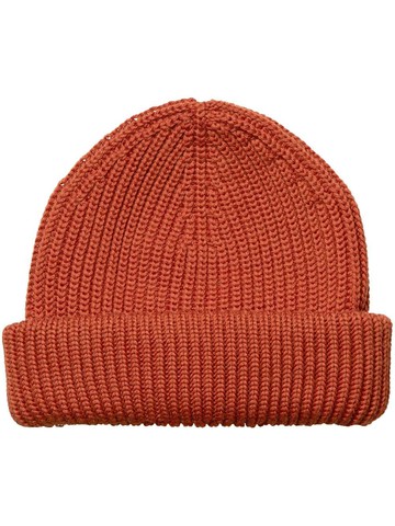 Applied Art Forms - ribbed wool beanie - men - Merino - One Size - Orange