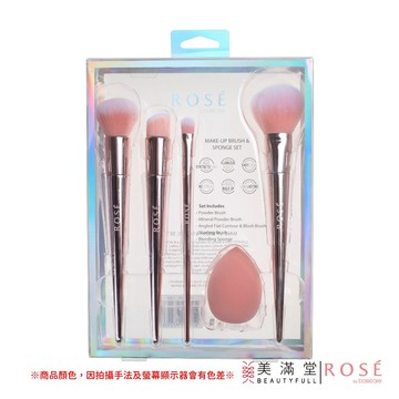 ROSE by basicare 彩妝工具5入組【美滿堂 Beautyfull】
