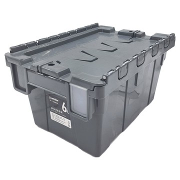 KEYWAY 聯府 MINI物流箱 BL06-1 6L  灰色  300 x 210 x 169mm  1個