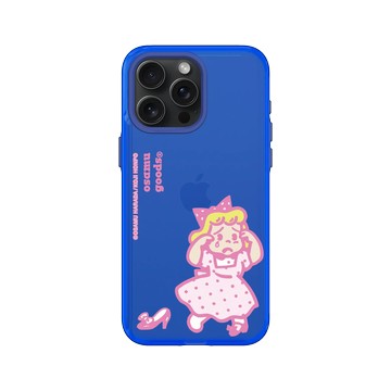 iPhone 15 Pro Max Clear 激光藍 - OSAMU GOODS - Betty 遺失了高跟鞋