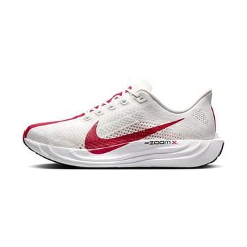 Nike Pegasus Plus 男 白灰紅 輕量 運動 網布 休閒 透氣 氣墊 緩震 慢跑鞋 FQ7262-003