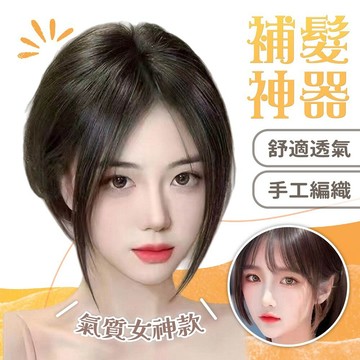 假髮 髮片 劉海髮片 補髮片 女生假髮 真髮假髮 真人髮絲髮片 接髮片 透氣假髮 281