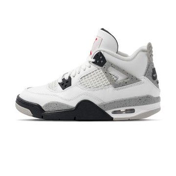 Nike Air Jordan 4 Retro OG 大童 白水泥色 復刻 AJ4 緩震 籃球鞋 IB4171-100