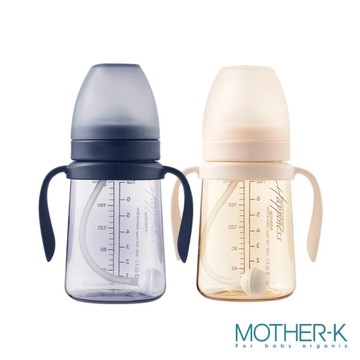 韓國MOTHER-K 精粹極簡PPSU學飲吸吸杯200ml【六甲媽咪】