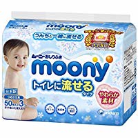 Type Refill 50 sheets × 3 which can be passed to Mooney wipes toilet