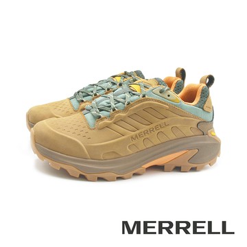 MERRELL(女)MOAB SPEED 2 LTR WATERPROOF防潑水戶外登山鞋 女鞋-土黃色