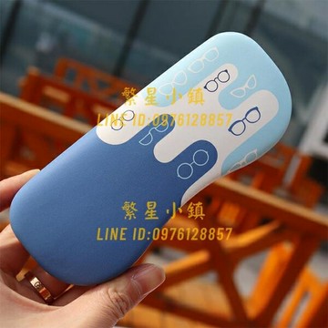 眼鏡盒鐵皮抗壓創意卡通男女復古耐壓摔眼鏡盒【繁星小鎮】