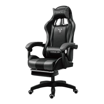 HONG JIN 宏晉 賽車電競椅  黑色  119 x 64 cm