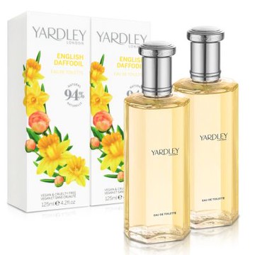 YARDLEY 雅麗 英國水仙淡香水125mlX2入