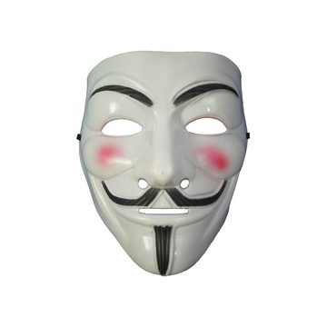 【Halloween萬聖派對】白色怪客面具 1個