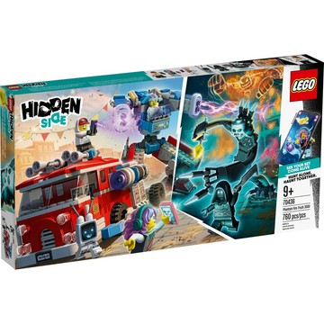 【台中翔智積木】輕盒損 LEGO 樂高 Hidden Side系列 70436 鬼影消防車