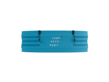 《Compressport 瑞士》寬版自由腰帶2.0 Pro FreeBelt (夏威夷藍)