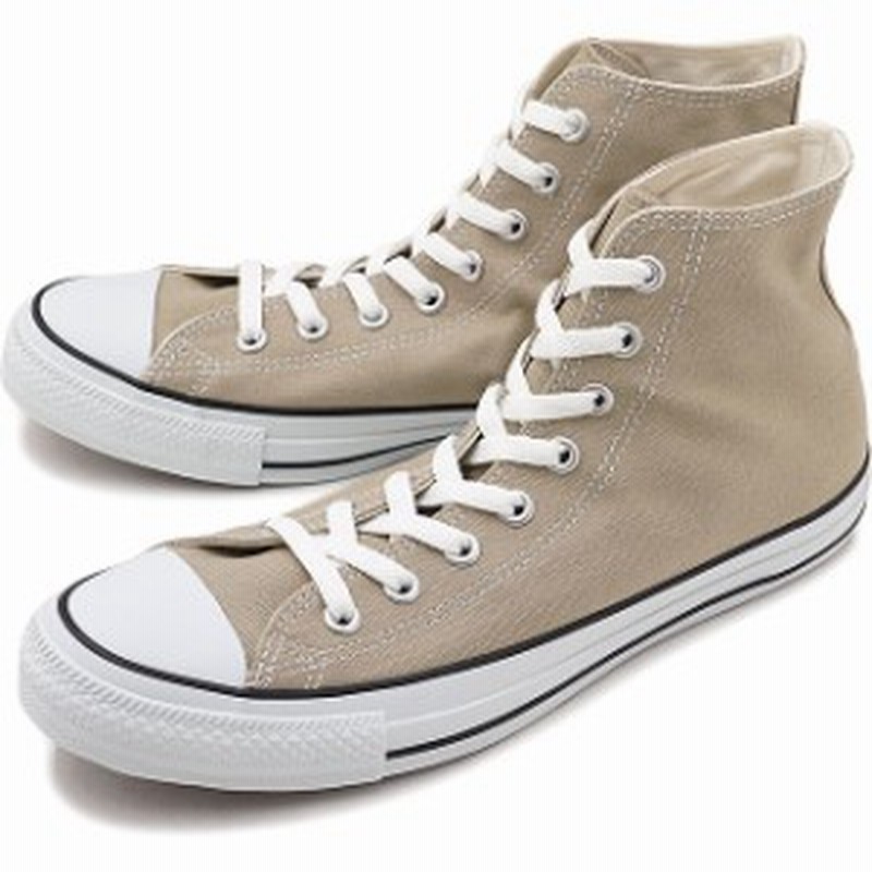 10 Off Converse コンバース スニーカー 靴 メンズ レディース All Star Colors Hi オールスター カラーズ ハイカット ベージュ 32 通販 Lineポイント最大1 0 Get Lineショッピング