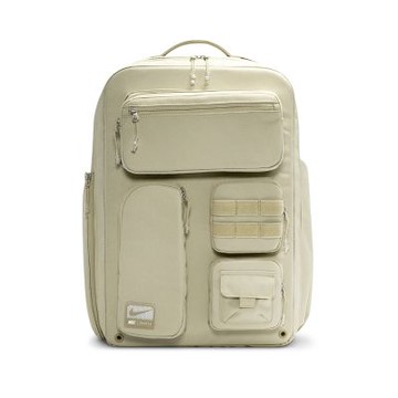 Nike 後背包 Utility Elite 2 15吋筆電包 可全開 卡其 書包 多夾層 FN4173-251