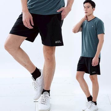 遊遍天下 MIT台灣製男款抗UV防潑水運動短褲(GP1018)