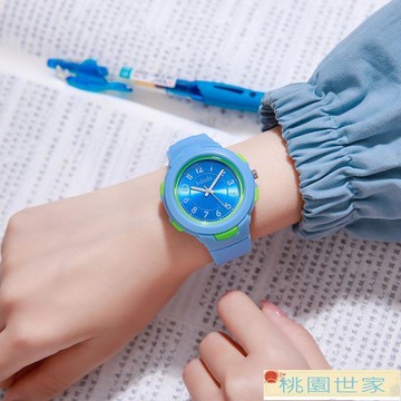兒童手錶  兒童手表男孩男童潮流帥氣小學生防水防摔可愛女孩女童指針式電子