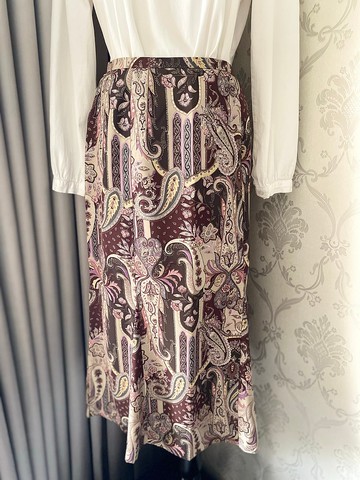 桃粉變形蟲古著裙