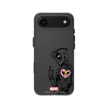 iPhone Air Clear (相機按鈕) 酷墨灰 - 迪士尼-漫威 Marvel - 死侍與金鋼狼-1