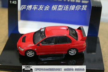 AUTOart 三菱 evolution lancer evo 8代 VIII 紅色 合金汽車模型