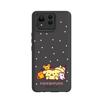 Zenfone 11 Ultra SolidSuit 黑 - 三麗鷗-布丁狗30週年 PomPomPurin (30th Anniversary) - 一起玩耍
