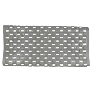 WE CHAMP TPE北歐風橢圓衛浴防滑墊 - 灰色 WTB-039  70 x 38cm  1個