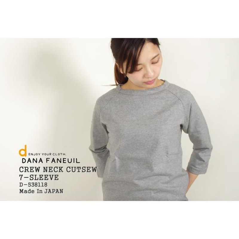 クーポンで20%OFF] ダナファヌル/DANA FANEUIL クルーネックカットソー