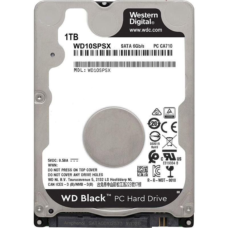 WD 1TBハードドライブ7200RPM SATA 6Gb / s64MBキャッシュ2.5インチ