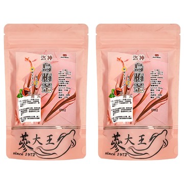 蔘大王 洛神烏梅茶包  6g  10包  2袋