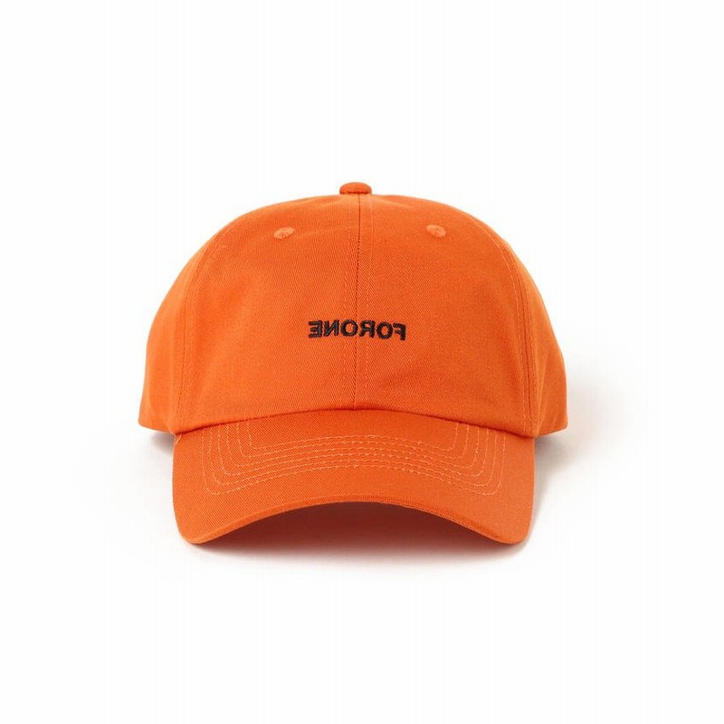 ビームス アウトレット Forone ミラーロゴ 6パネル キャップ メンズ Orange Onesize Beams Outlet 通販 Lineポイント最大1 0 Get Lineショッピング